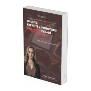 10 chyb, které tě z pohovoru okamžitě vyřadí | E-BOOK